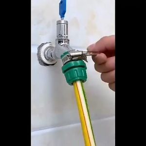 1Pc Universal Tap Adapter Quick Connect Fitting for 15-21mm Water Faucet Hose Car Washing Garden Irrigation Connector