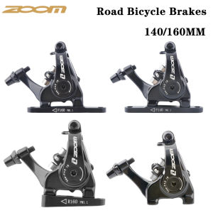 Zoom | ZOOM HB700 Road Bike Brakes Mechanical Caliper Racing Bicycle Pushes Disc Brake Caliper Piston Line Pull For Rotor 140/160MM