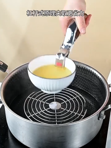 Anti-scalding Clip Hot Bowl Holder Dish Clamp Pot Pan Gripper Clip Hot Dish Plate Bowl Lifter Retriever Tongs Kitchen Supplies
