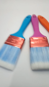 Kuas Cat Gagang Plastik Ukuran 2 in (5cm) Inchi Bulu Halus Tebal