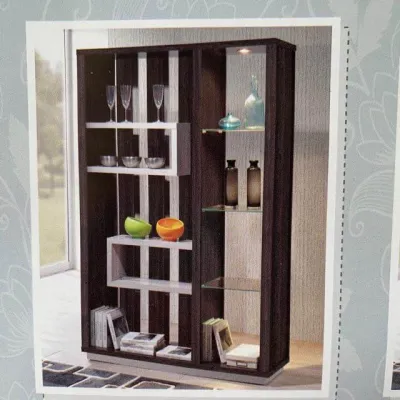 Divider cabinet with spot light