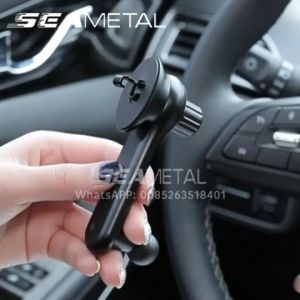 SEAMETAL Gravity Car Mobile Phone Support Car Super Stable Air Outlet Clip Holder Navigation Gravity Structure Bracket