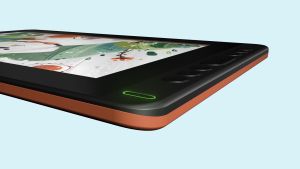 HUION Kamvas 16 แท็บเล็ตวาดภาพกราฟิกหน้าจอ เสริมความสวยให้กับเครื่องของคุณ 8192 ปาก 10 ปุ่มลัด ฟรี