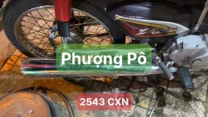 ⚡️FREESHIP⚡️ [Loại dày] pô dream 2543 chữ S êm và móc căng móc cam xăng  cho dream / cup/ wave nhỏ