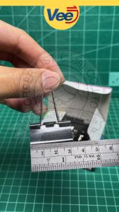 Vee 32mm.คลิปหนีบกระดาษ รุ่น VB-CB-110 คลิปดำ คลิปหนีบกระดาษเอกสาร ทีหนีบเอกสาร (แพ็ค12 ชิ้น)