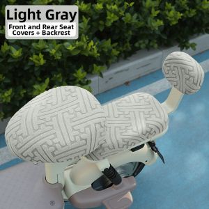 Winter Fleece Seat Cover for Luyuan K50 Electric Scooter