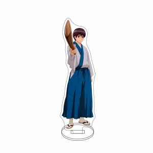 Bandai | Giá Đỡ Acrylic Anime 16CM Dành Cho Các Nhân Vật Gintama - Sakata Gintoki Shimura Shinpachi Kagura Hijikata Toushirou Cos Hình Đồ Trang Trí Quà Tặng Phụ Kiện Sưu Tập