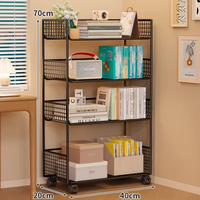 WUBUWEI | Flexible Multi-layer Bookshelf Storage Rack