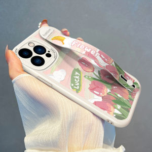 Floral Womens iPhone Case Creative Anti-Fall Soft Apple 17 15 16 pro Max 13 12 Mini Cover Fashionable Korean Style