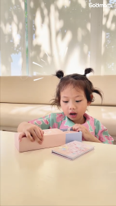 [ใหม่ ลิขสิทธิ์แท้] Godmami Premium Makeup Brush Set ชุดแปรงแต่งหน้าสำหรับเด็กและผู้ใหญ่