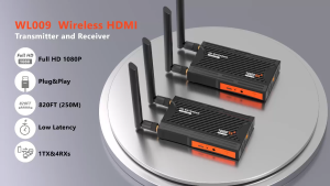 400m Wireless HDMI Sender Video Transmitter Receiver Extender Adapter 1 To 5 Display Fr Camera Laptop PC To TV Monitor Projector