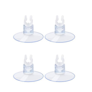 First Chioce ถ้วยดูดล๊อคสายตู้ปลา ตัวดูดกระจก สำหรับล๊อคท่อสายอากาศ Aquarium Suction Cup Clips