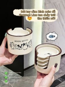 XIAOHUANGLU | Bộ Đĩa Chấm Nước Chấm Gốm