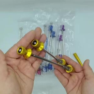 New Bicycle Skewer Lever Quick Release Bike QR Wheel Locking Security Anti Theft Skewers For MTB Mountain Road Cycling Hub Parts