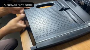 PSD - A4 Size Portable Paper Cutter with Handle BLACK