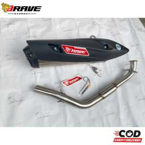 knalpot original brave buat nmax old nmax new vario old vario 110 vario 125/150 bahan steinles