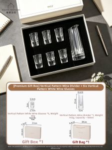 MODERN SWEETHOME | Luxury Home Gift Baijiu Liquor Cup Set