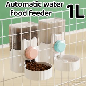 Pet Hanging Feeder Kitten Automatic Water Dispenser Large Capacity Puppy Water Drinking Fountain
