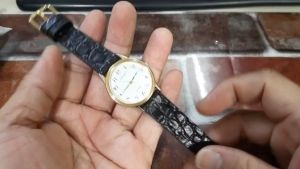 Đồng hồ nữ dây da Orient GP second hand Nhật bản