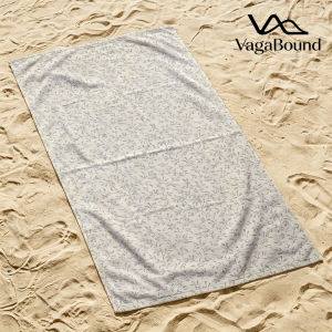 BILIBILI | Lavender Vines Luxury Beach Towels Crafted from Combed Cotton Plush and Absorbent Beach Towel or Pool Towels