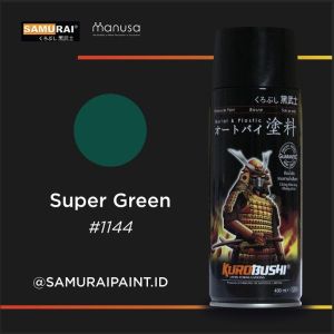 Pilok Pilox Cat Samurai Ready Berbagai Warna Hijau Green Glossy Mengkilap Metalic Metalik 400ml/cc
