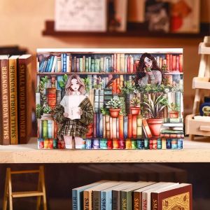 1Roll PET Potting Tape DIY Bookscape DIY Adhesives Material TapesBook Ocean Cruise Reading Landscape Scrapbook 50mm*2m