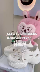 Sepatu Kets Wanita Kekinian Sepatu Olahraga Wanita Sepatu Kets Wanita Original Terbaru Sepatu Putih Korea Sepatu Olahraga Wanita Sandal Jaring Wanita Kekinian Size 36-40