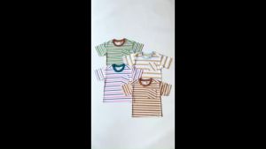 BOHOPANNA - STRIPE POCKET TEE BOHOPANNA - KAOS BOHOPANNA - KAOS ANAK - BAJU ANAK