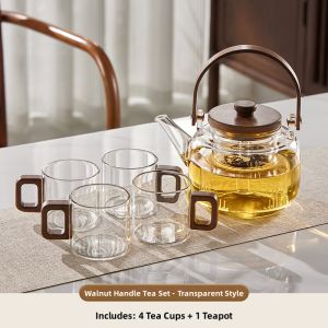 YAGANG | Handle Heat-resistant Tea Cups 6pcs