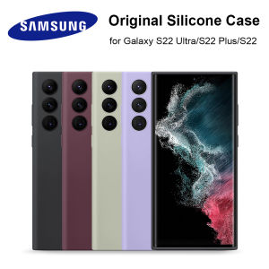 เคสซิลิโคนสำหรับ Samsung Galaxy S22 Ultra และ S22 Plus สำหรับการป้องกันคอมเลเซอร์ดั้งเดิม