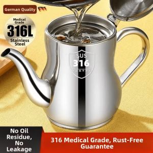 Besee | Food Grade Strainer Thick Anti-Leakage Oil Jug