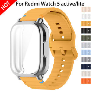 Case+Silicone Strap For Redmi Watch 5 Active Band TPU Soft Case Screen Protector For Redmi Watch 5 Lite Sports Soft Band Correa