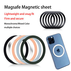 5PCS Magnetic Stickers Suitable Magnetic Disks for iphone Samsung Xiaomi Metal Frame Phone Magsafe Metal Rings Sticker