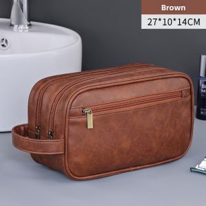 AIYANG | Mens High-Quality Large Capacity Double-Layer Portable Travel Wash Bag
