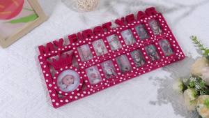 Unittype Newborn Baby Picture Frame My First Year Frame Baby Photo Frame 12 Month Baby Keepsake Frames Monthly Milestone Desktop Picture Frame for Photo Memories Baby 1st Birthday Nursery Decoration