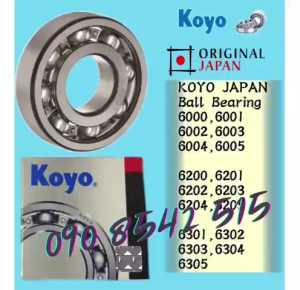 vòng bi 『 bạc đạn 』KOYO thi trường  ▶(6)000001002003004005 ▶(6)200201202203204205 ▶(6)300301302303304305