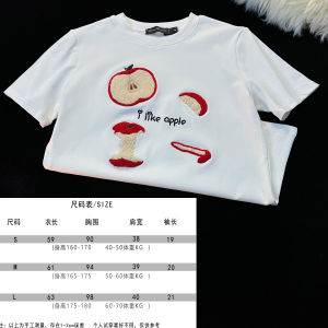 Áo Thun Cotton Tay Ngắn Nữ Mùa Hè Thiết Kế Sáng Tạo Áo Thun Cổ Tròn Tay Ngắn Dáng Ôm Chất Liệu Cotton 100% Phong Cách Đường Phố