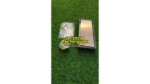 Kitchenut 20/30CM Rectangular Stainless Steel Floor Trap Bathroom Floor Grating Penutup Lantai Floor Cover Drain Cover