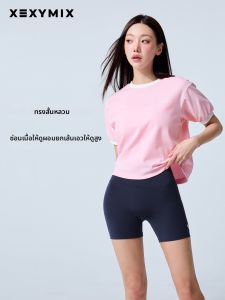 Printed Hem Drawstring Sleeveless T Shirt