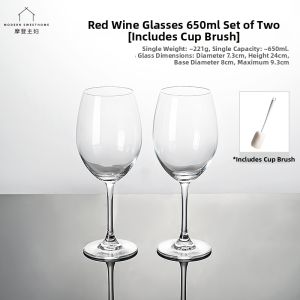 MODERN SWEETHOME | Home Crystal Wine Glass Set