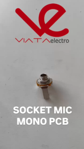 5 BUAH SOCKET MIC MONO PCB COKLAT SOCKET AKAI MONO PCB COVER AKAI MONO PCB ups stabilizer