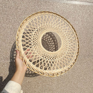 Mũ Lưỡi Trai Vải Lanh Màu Đỏ Đen Trống Tròn Cho Trẻ Em Và Người Lớn Mũ Biểu Diễn Khiêu Vũ Mũ Đi Bộ Phong Cách Truyền Thống Trang Phục Biểu Diễn Mùa Thu