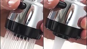 kitchen sink faucet Wall Mounted Faucet 360°Flexible Single Cold Stainless Steel Wall washing faucet