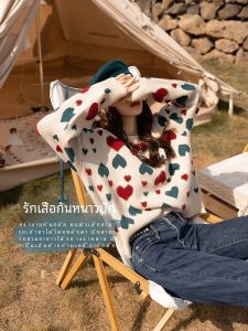 Retro Japanese Style Heart Sweater Womens Loose Thickened Overhead Knitted Shirt Autumn Winter Korean Version Slimming Trendy