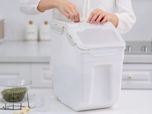 【ZEN】Tempat Penyimpanan Beras 3 ukuran Tempat Penyimpanan Serbaguna