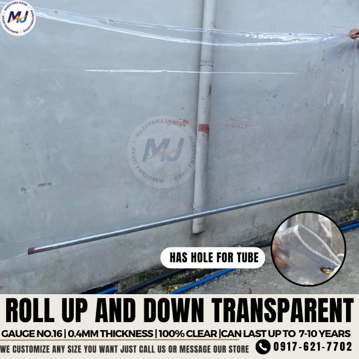 4x20ft Transparent Gauge #16 With 