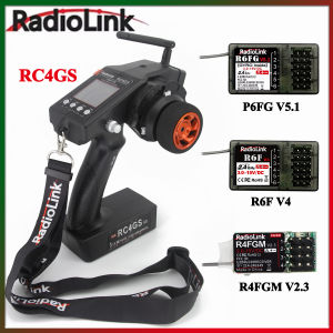 RadioLink RC4GS V3 5CH 5 Channel Transmitter Remote Controller R4FGM R6F R6FG V5.1 Gyro Receiver for RC Car Boat Vehicle Model