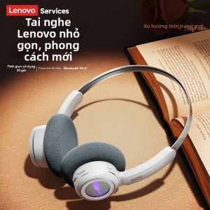 Lenovo | Noise Cancelling Bluetooth Headphones High-Quality Sound Gaming Headset with Microphone