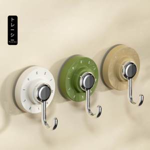 Móc dán tường chân không cần keo móc treo siêu chắc dính tường có thể di chuyển vị trí