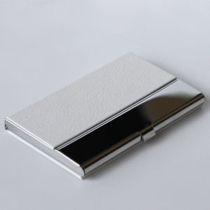 Business Creative Metal Name Card Holder Engraved Mens Womens Personalized Stainless Steel Card Box Gift for Clients